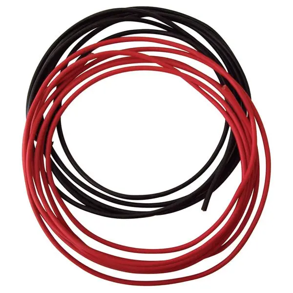 Rig Rite 550 Red And Black 8-Gauge Wire - 20' 1