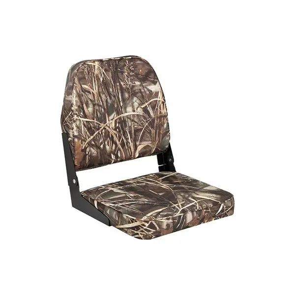 Attwood 98395Camo Low Back Fishing Seat - Camo 1