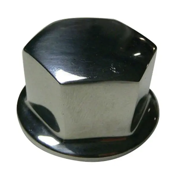 Uflex 1503 M12 Wheel Nut - Chrome 1