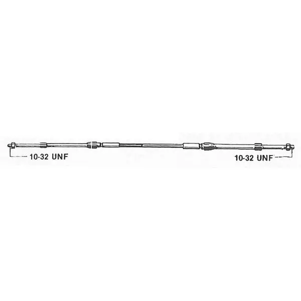 Uflex Machzerox17 Machzero Engine Control Cable - 17' 1