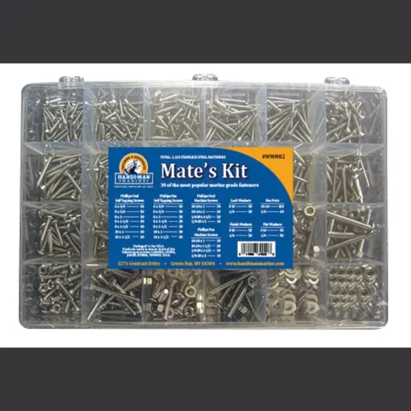 Handi-Man Marine Wmmk2 Mate's Marine Fastener 840 Piece Kit 1