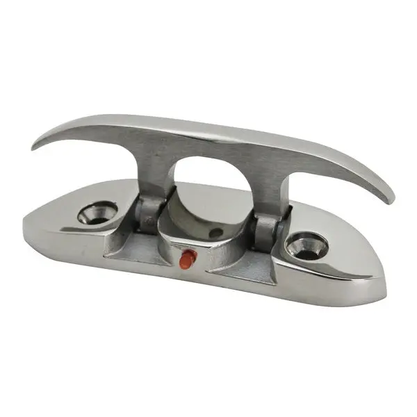 Extreme Max 3006.6631 Folding Stainless Steel Cleat - 4-1/2Â€ 1