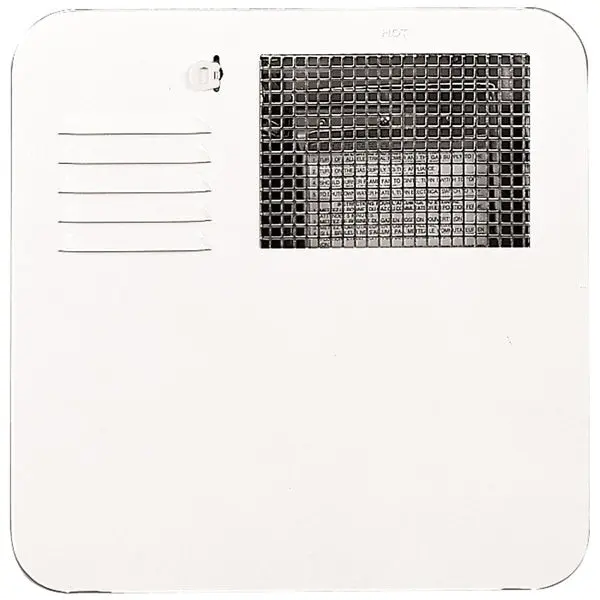 Suburban 6261Apw Radius Corner Door For Water Heater - Polar White 1
