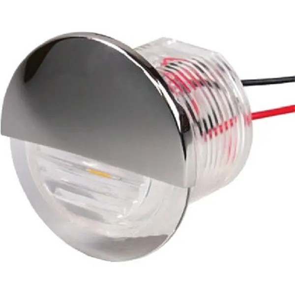 Sea-Dog 401279-1 Flush-Mount Led Courtesy Light - 2.5" Oval,  Blue 1
