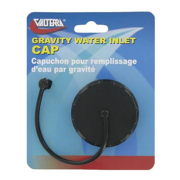 Valterra A0120sbkvp Gravity Water Inlet Cap - Black (Carded) 1