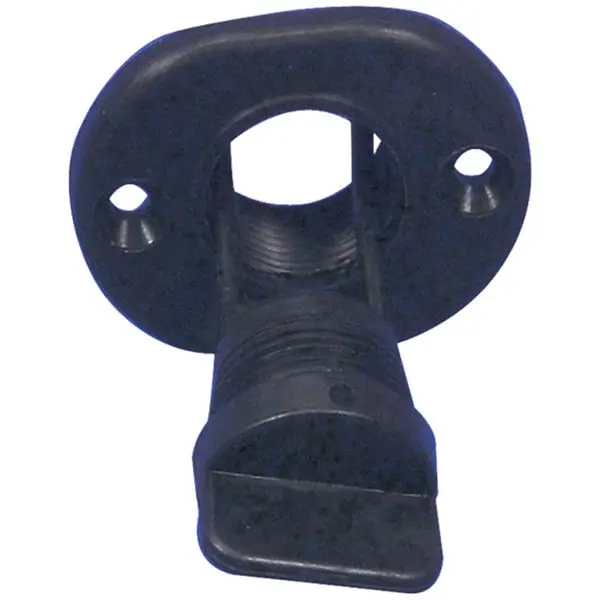 T-H Marine Dp-1-Dp Self-Retaining Boat Transom Drain Plug - Black 1