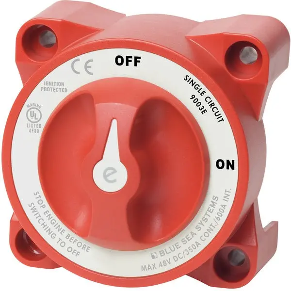 Blue Sea Systems 9003E-Bss E-Series On/Off Battery Switch 1