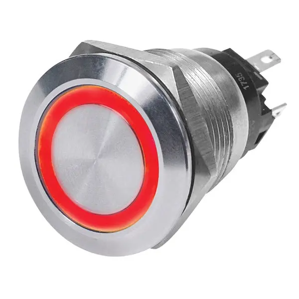 Blue Sea Systems 4162-Bss Switch Button 10A Off-On Red 1