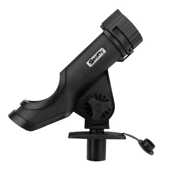 Scotty 0231-Bk Power Lock Rod Holder With Flush Deck Mount - Black 1