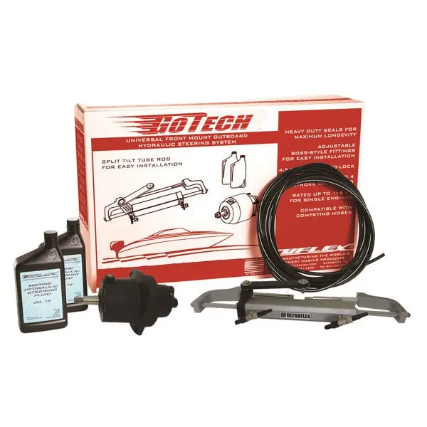 Uflex Gotech 1.0 Hydraulic Outboard Steering Kit 1