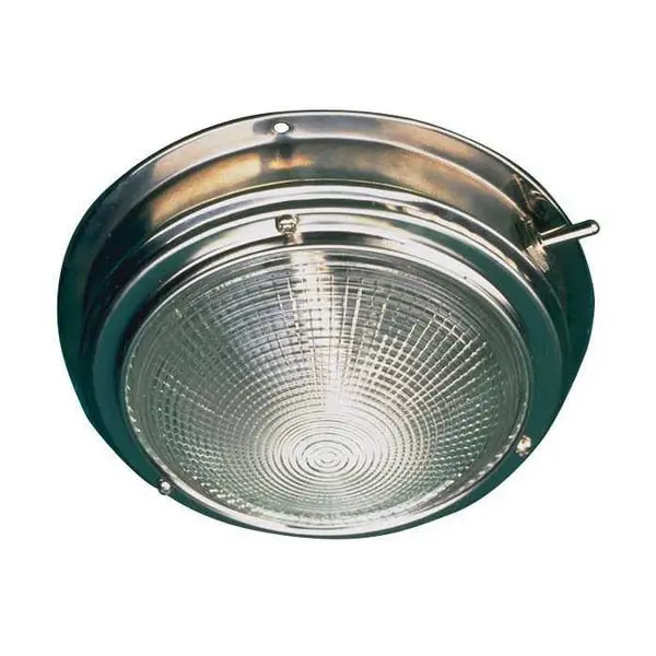 Sea-Dog 400190-1 Stainless Steel Dome Light - 4" Lens 1