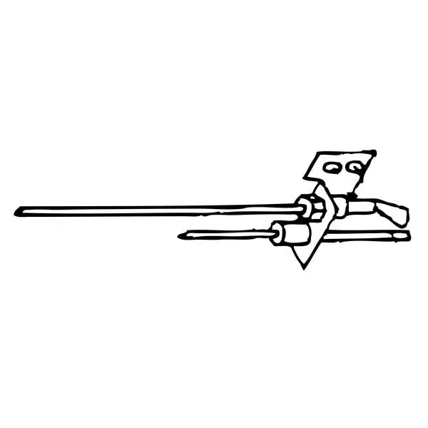 Suburban 161156 Water Heater Propane Pilot Assembly - 12" 1