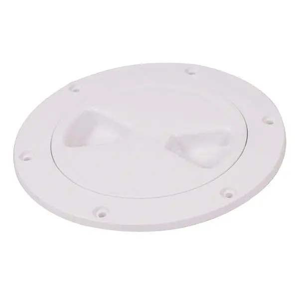 Tempress 43130 6" Screw Out Deck Plates - White 1