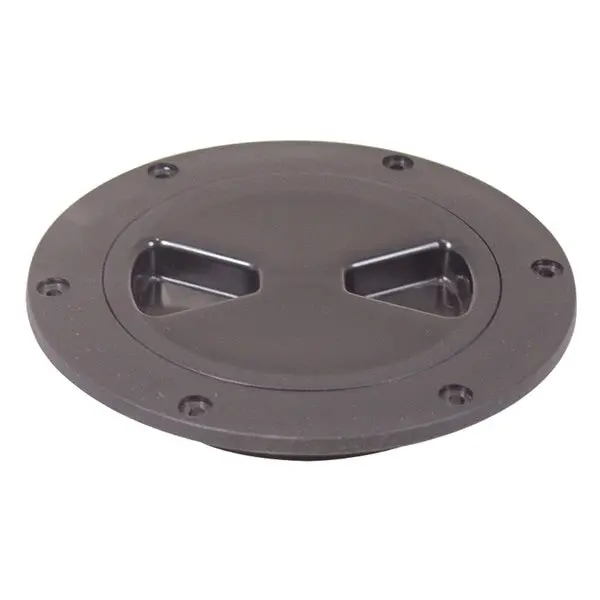 Tempress 43135 6" Screw Out Deck Plates - Black 1