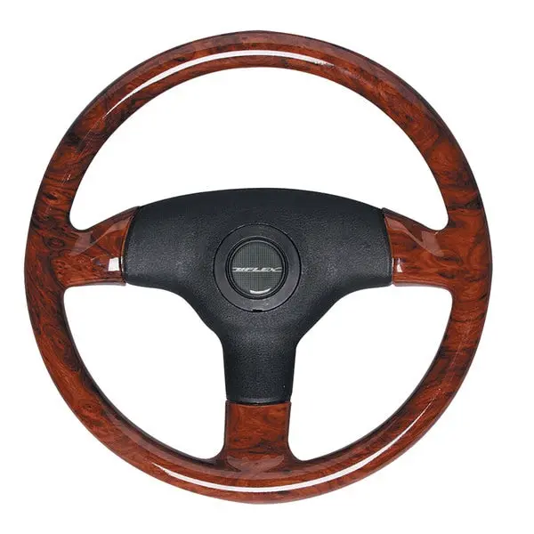 Uflex V61b Antigua Burlwood Steering Wheel 1