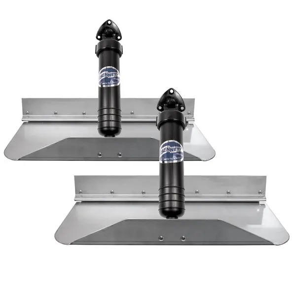 Bennett 189 Hydraulic Trim Tab Set Without Controls - 18" X 9" 1