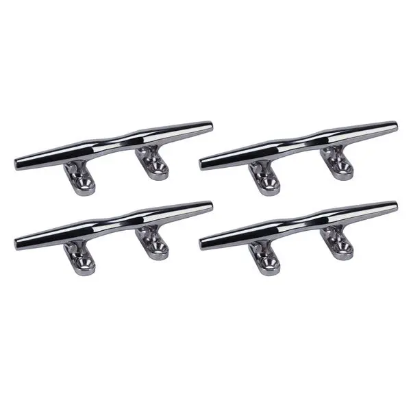 Extreme Max 3006.6765.4 Stainless Steel Open-Base Herreshoff Cleat - 6Â€,  Value 4-Pack 1