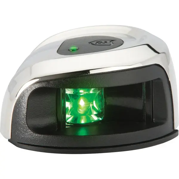 Attwood Nv2012ssg-7 Deck Mount Round Sidelights - Starboard,  Stainless Steel 1