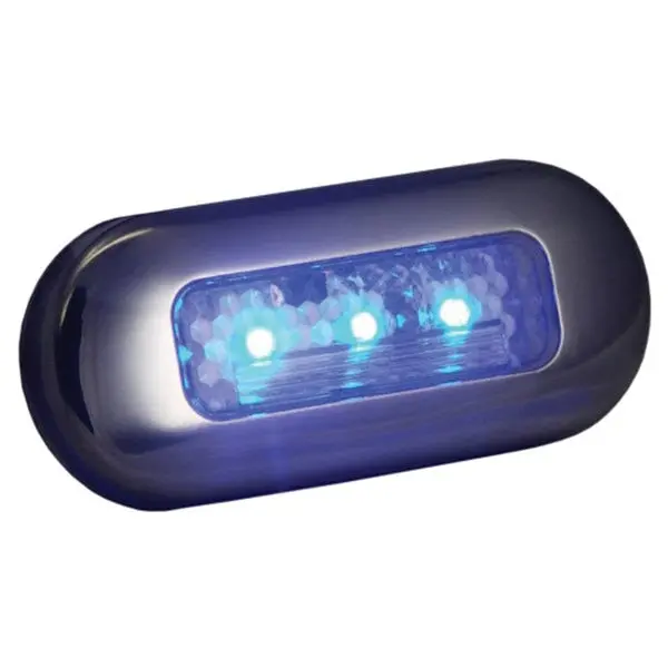 T-H Marine Led-51823-Dp Led Oblong Courtesy Lights - Blue 1
