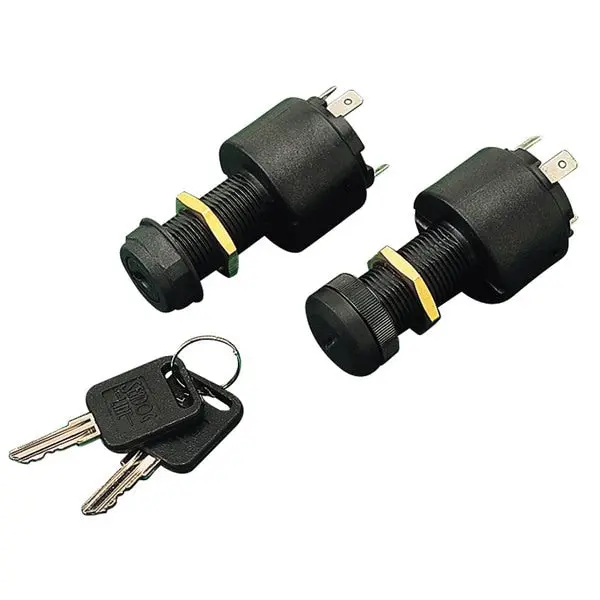 Sea-Dog 420375-1 Poly 4-Position Key Switch With Cap - 4 Screw 1