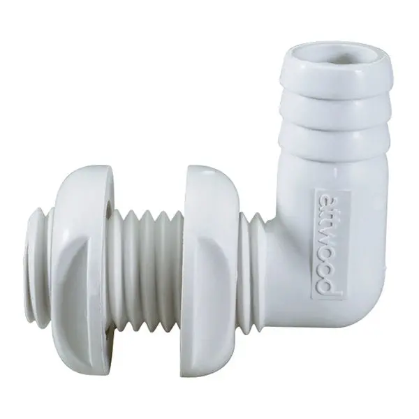 Attwood 3877-3 Thru-Hull Connector - 3/4 In. 1