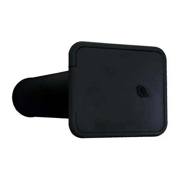 Thetford 94303 Storage/Sewer Hose Hatch With Thumb Latch - Black 1
