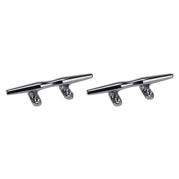 Extreme Max 3006.6765.2 Stainless Steel Open-Base Herreshoff Cleat - 6",  Value 2-Pack 1