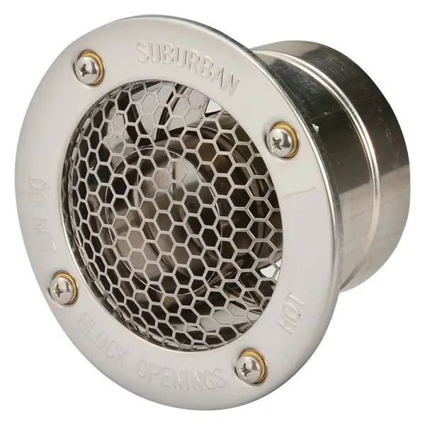 Suburban 261616 Nautilus Water Heater Vent Cap - 1" For 0" To 1" Wall Thickness 1