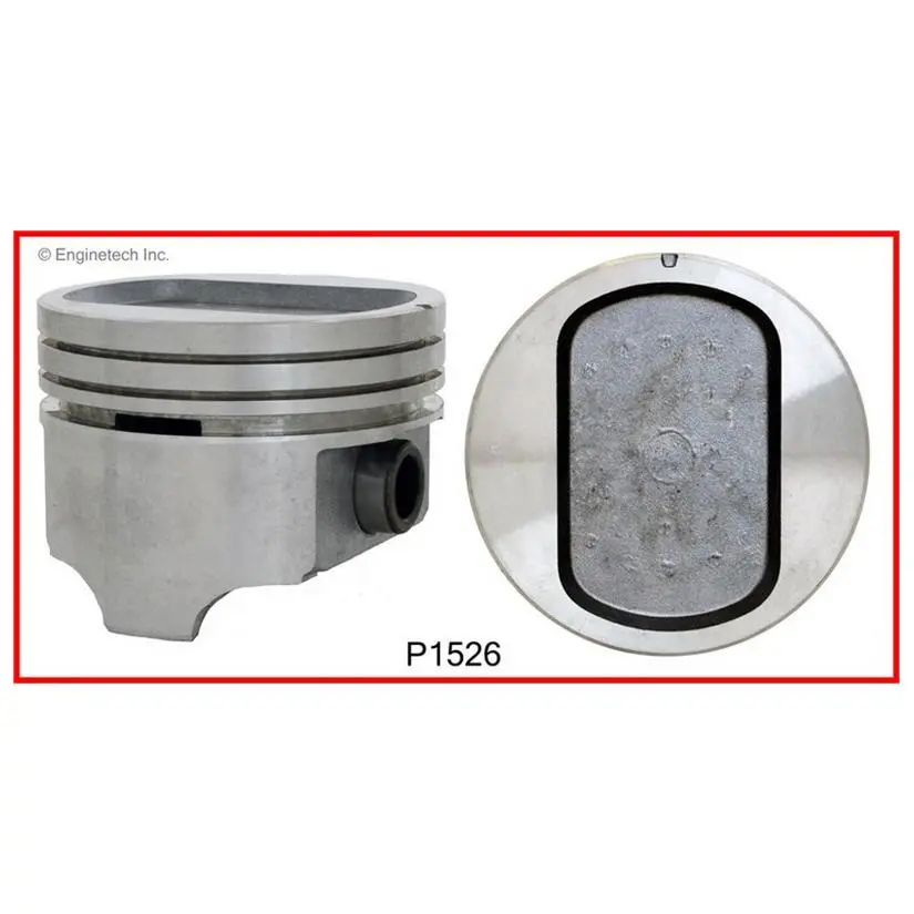 Enginetech P1526(8) Dish Pistons Set For 1969-1976 Ford 351W 1