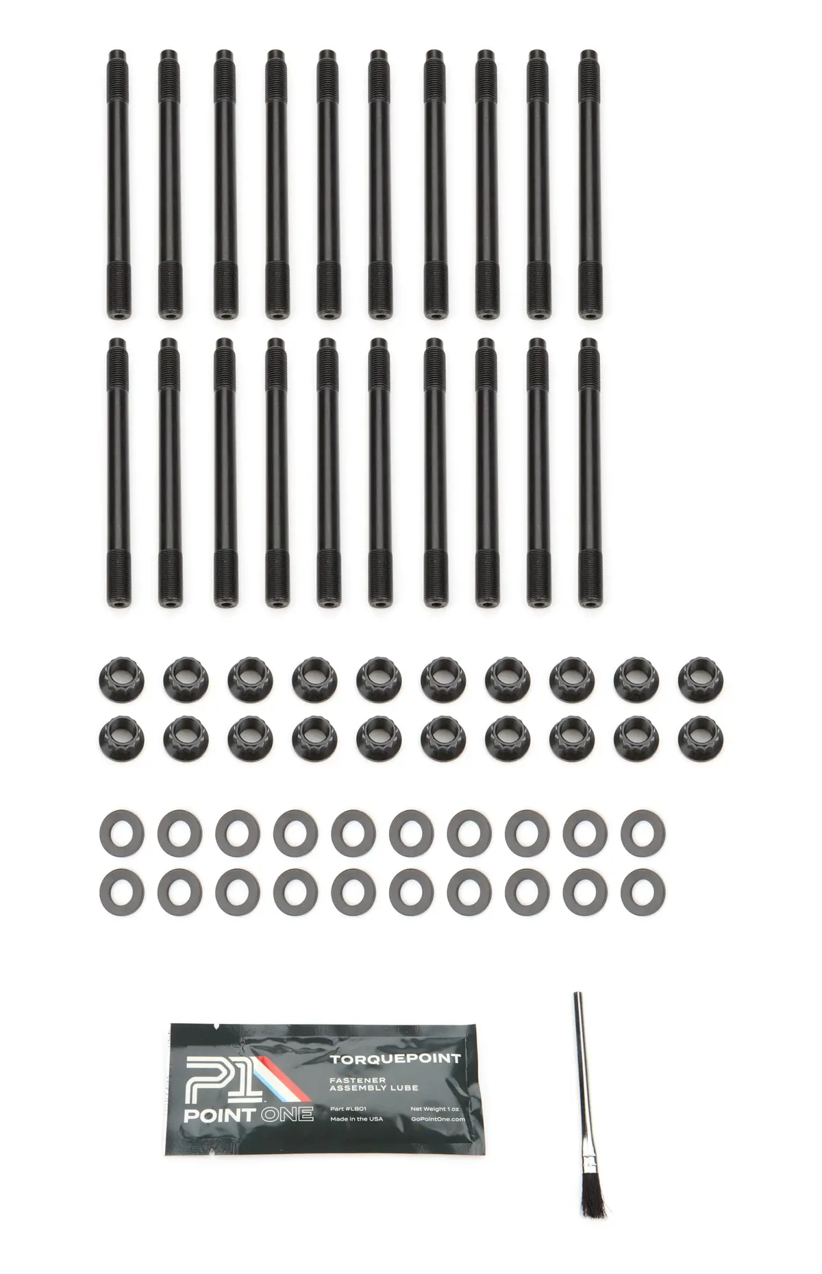 Point One K063-H01e Head Stud Kit 12Pt For Ford Godzilla 7.3L 1