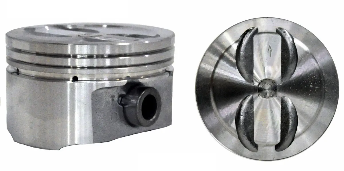 Enginetech P3014(8) Dish Pistons Set For 1996-2002 Chevrolet Small Block 350 5.7L Vortec 1