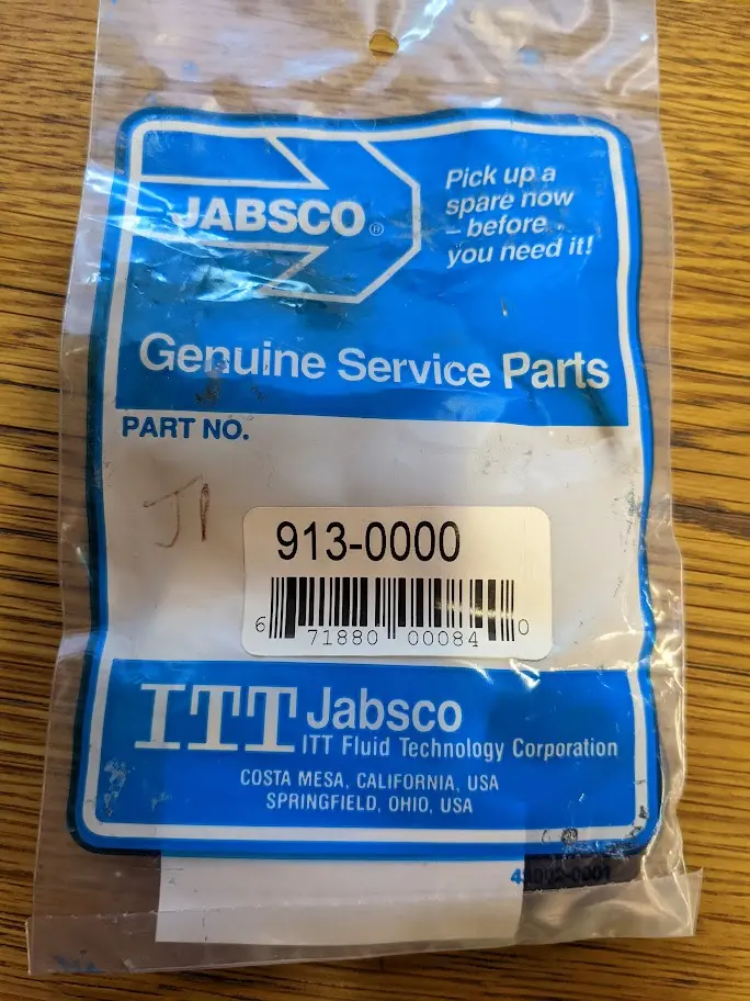 Jabsco Lip Seal Kit -  913-0000  - Oem 1