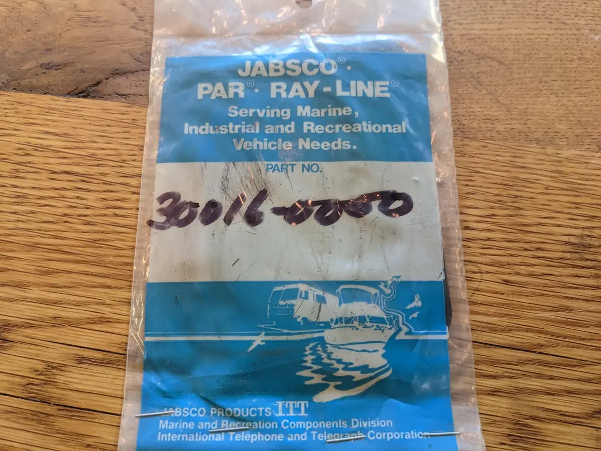 Jabsco 30016-0000 Pump Diaphragm Fits 36600/36680 / 36900 - Nos 1