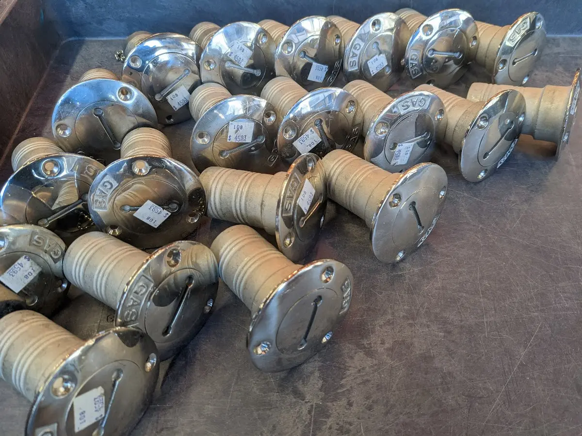 Perko Marine Fuel Fill Deck Fitting - 316 Stainless - 20Pc Wholesale Lot 1