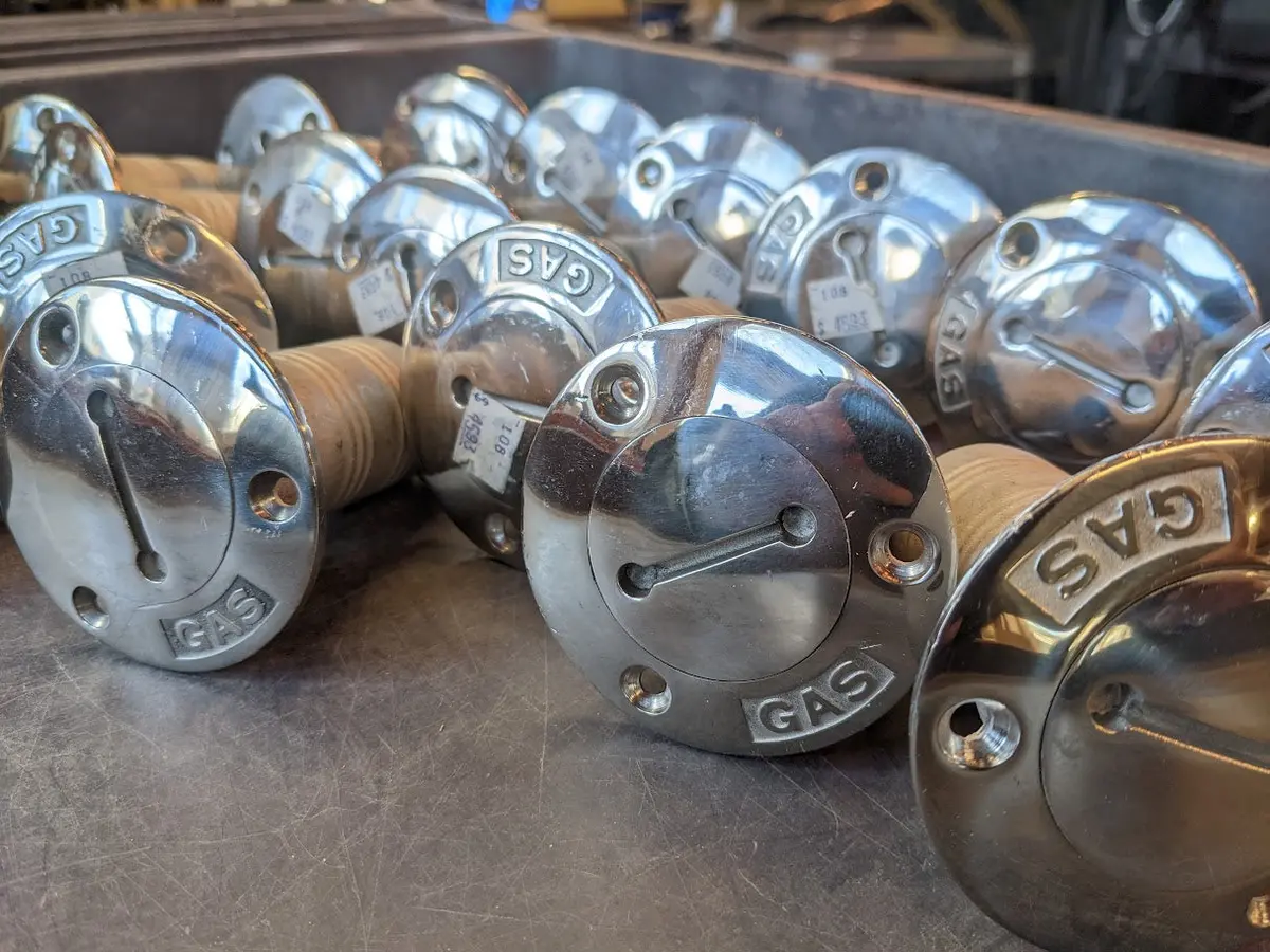 Perko Marine Fuel Fill Deck Fitting - 316 Stainless - 10Pc Wholesale Lot 1