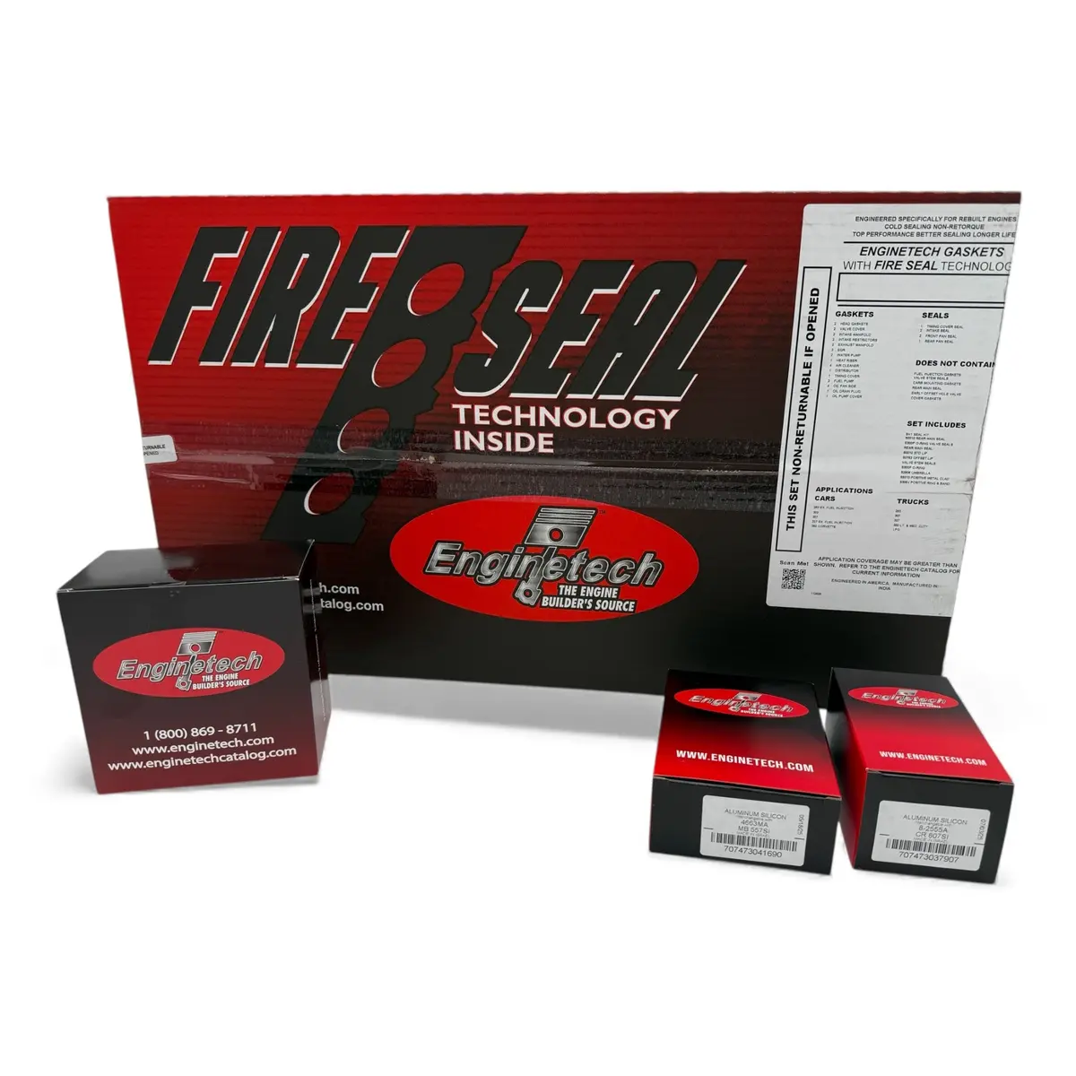 Enginetech Rmf302bp Rering Overhaul Kit For 1983-1986 Ford Sbf 302 5.0L 1