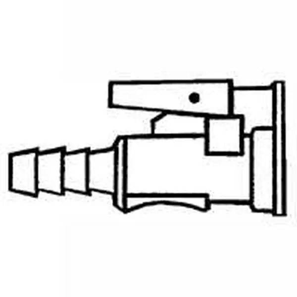Connector Barb Fuel Fmle 3/8In 1