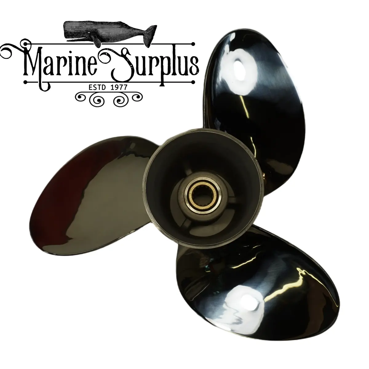 New Stainless Propeller 16 X 18 Rh - Replacement For Mercury Enertia 48-8M0040396 1