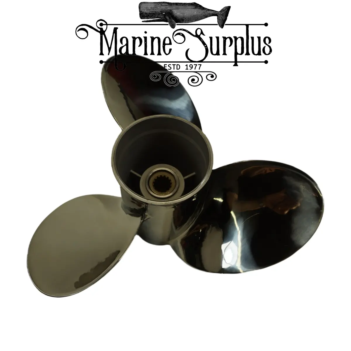 New Stainless Propeller 16 X 21 Rh - Replacement For Mercury Enertia 48-8M0040402 1