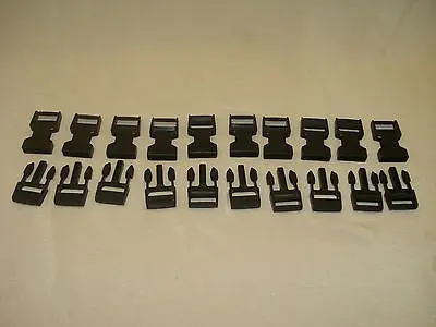 Astrup 10 Pair Bsr-1A Snap Clip Buckle For Ski Vests Luggage, Backpacks Hiking 1