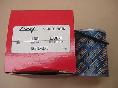 Two Genuine Westerbeke Fuel Filters 11703  Perkins 30242 1