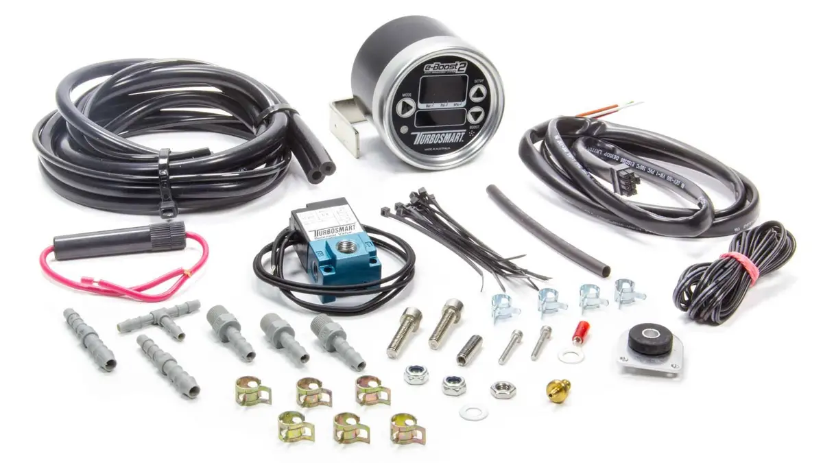 Eb2 Elec Boost Control Gauge 60Psi Black/Silver 1