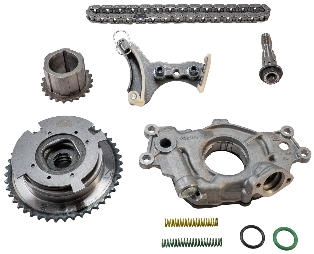 Melling Topk-1015Hv Stock Replacement Timing Kit With High Volume Oil Pump For 2007-2009 Gm Gen Iv 6.0L 6.2L 1