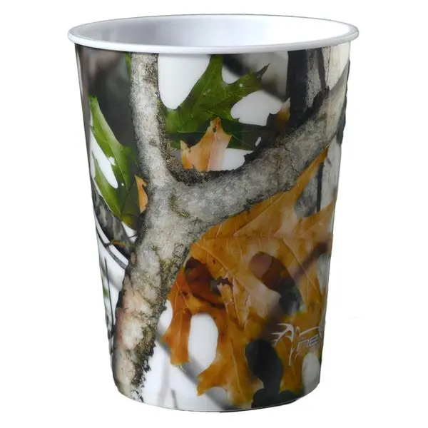 16 Oz White Camo Souvenir Cup 1
