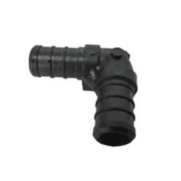 0.37 In. Black Polysulfone Fresh Water 90 Deg Elbow 1