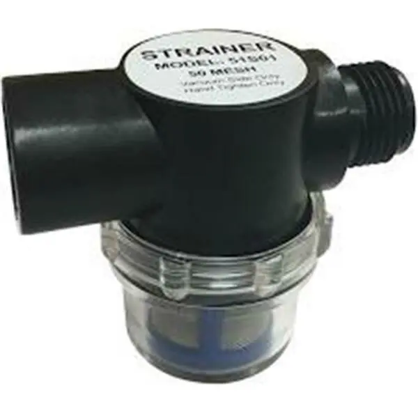Fresh Water Pump Strainer,  Black 1