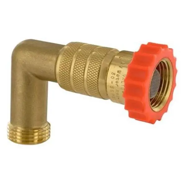 Valterra V46-A012222vp Fresh Water Pressure Regulator With 90 Deg Hose Saver 1