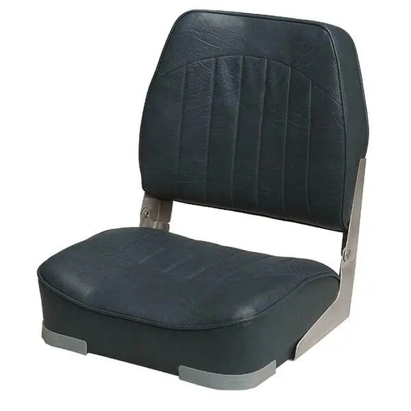 8Wd734pls-711 Low Back Economy Fishing Boat Seat - Navy 1