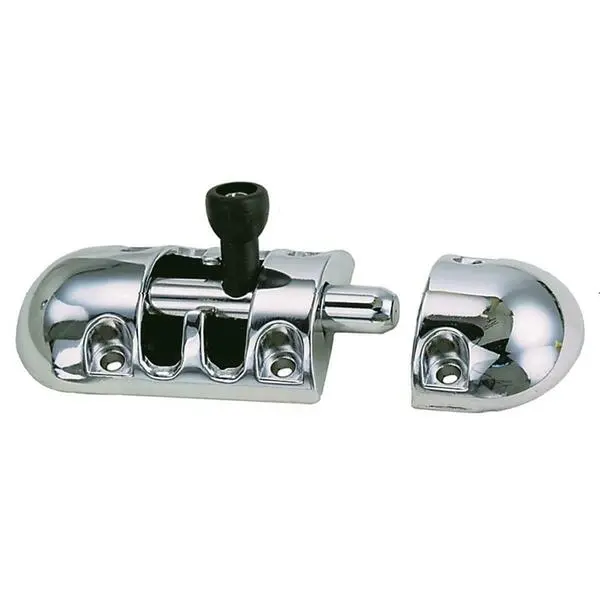 1244Dp0chr 3.37 X 1.25 In. Barrel Bolt 1