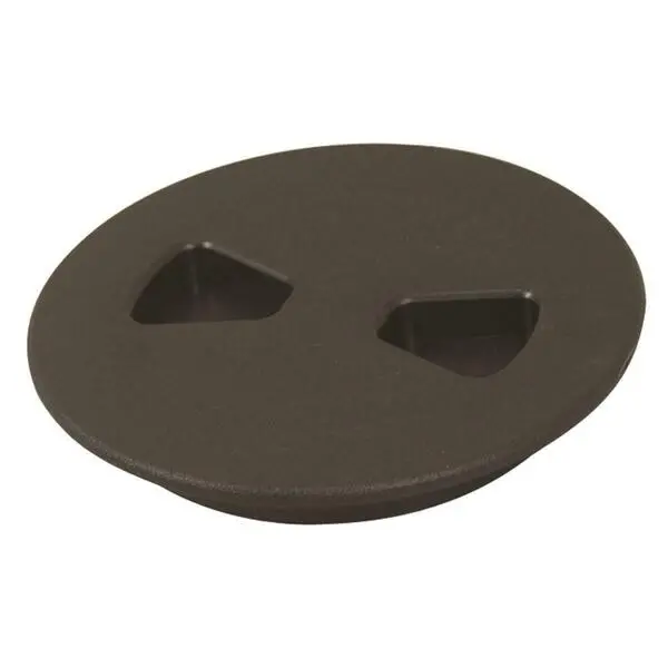 Dps-4-1-Dp 4 In. Sure-Seal Screw Out Deck Plates,  Black 1